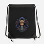 Dark Power Of The Universe-None-Drawstring-Bag-glitchygorilla