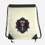 Dark Power Of The Universe-None-Drawstring-Bag-glitchygorilla