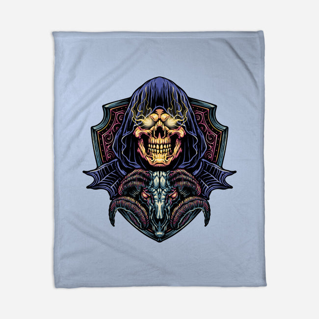 Dark Power Of The Universe-None-Fleece-Blanket-glitchygorilla