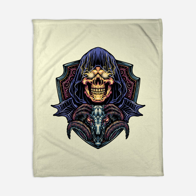 Dark Power Of The Universe-None-Fleece-Blanket-glitchygorilla