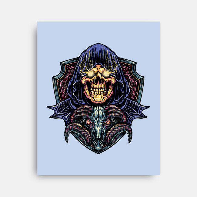 Dark Power Of The Universe-None-Stretched-Canvas-glitchygorilla