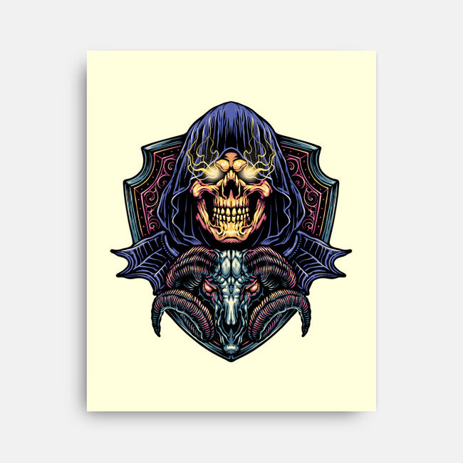 Dark Power Of The Universe-None-Stretched-Canvas-glitchygorilla