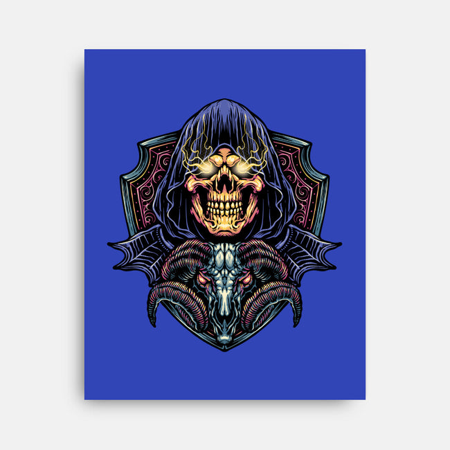 Dark Power Of The Universe-None-Stretched-Canvas-glitchygorilla
