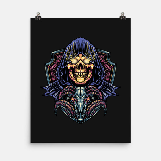Dark Power Of The Universe-None-Matte-Poster-glitchygorilla