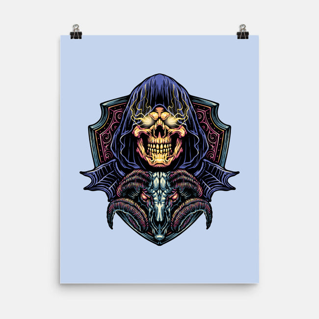 Dark Power Of The Universe-None-Matte-Poster-glitchygorilla