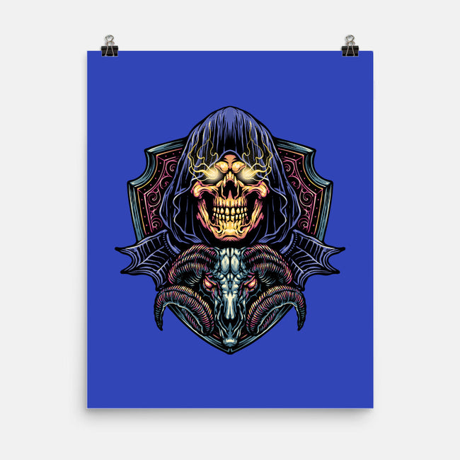 Dark Power Of The Universe-None-Matte-Poster-glitchygorilla