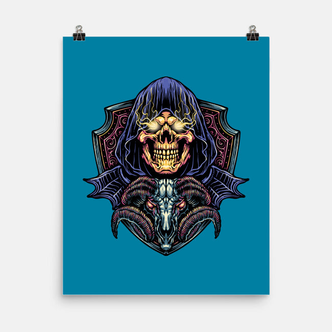 Dark Power Of The Universe-None-Matte-Poster-glitchygorilla