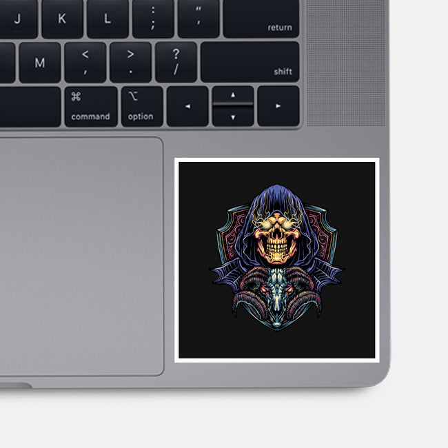 Dark Power Of The Universe-None-Glossy-Sticker-glitchygorilla