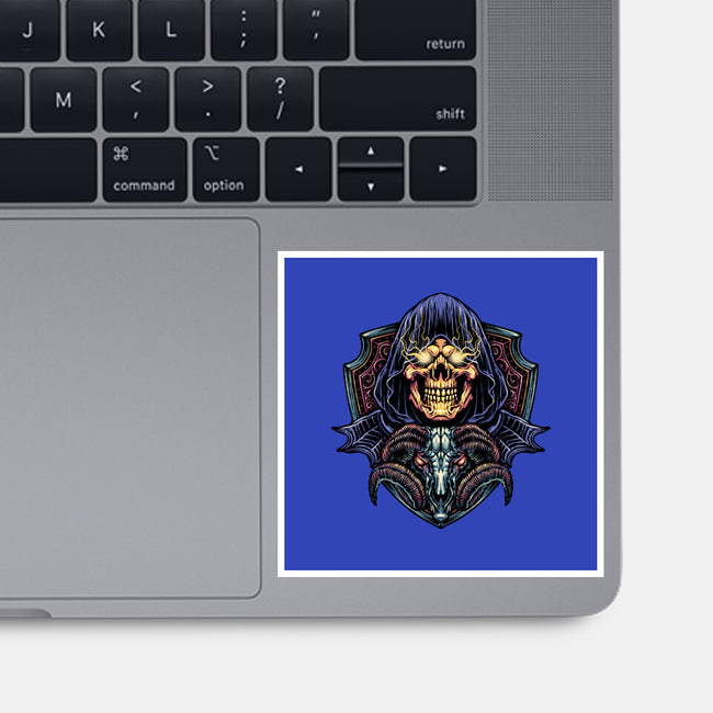 Dark Power Of The Universe-None-Glossy-Sticker-glitchygorilla