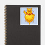 Hunny Heart-None-Glossy-Sticker-erion_designs