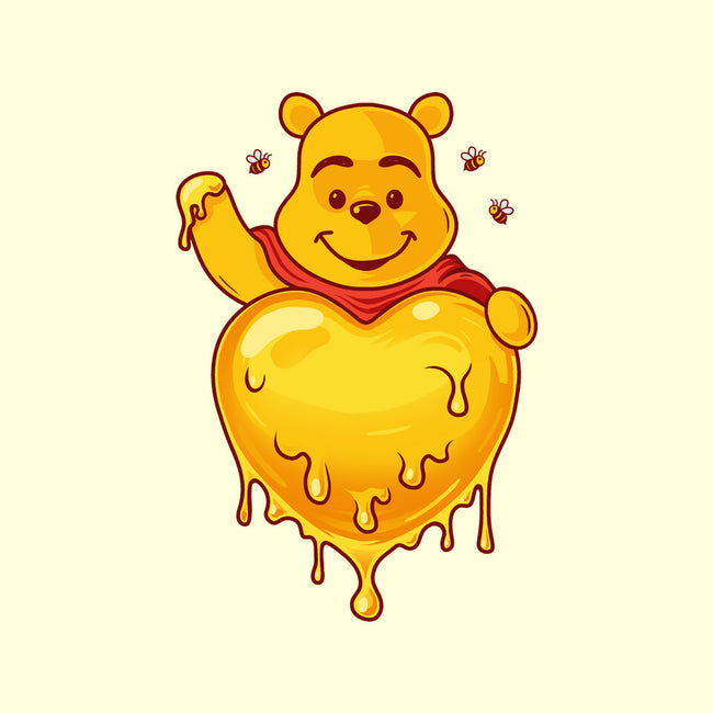 Hunny Heart-None-Glossy-Sticker-erion_designs