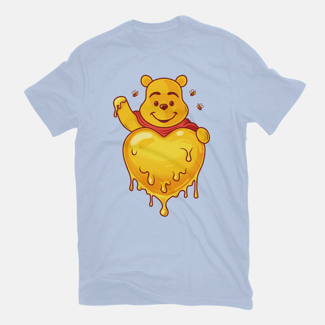 Hunny Heart-Unisex-Basic-Tee-erion_designs