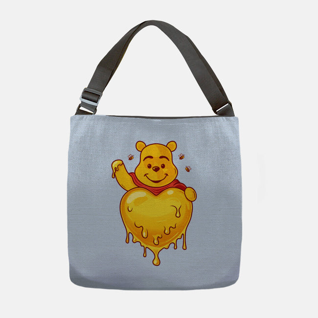 Hunny Heart-None-Adjustable Tote-Bag-erion_designs