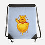 Hunny Heart-None-Drawstring-Bag-erion_designs