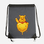 Hunny Heart-None-Drawstring-Bag-erion_designs