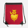 Hunny Heart-None-Drawstring-Bag-erion_designs