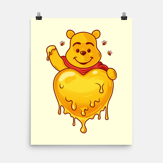 Hunny Heart-None-Matte-Poster-erion_designs