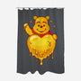 Hunny Heart-None-Polyester-Shower Curtain-erion_designs