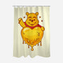 Hunny Heart-None-Polyester-Shower Curtain-erion_designs