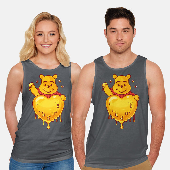 Hunny Heart-Unisex-Basic-Tank-erion_designs