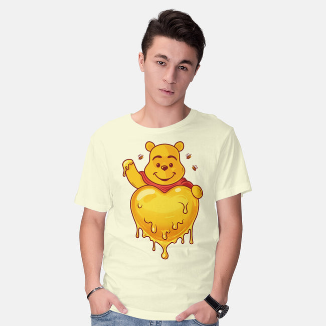 Hunny Heart-Mens-Basic-Tee-erion_designs