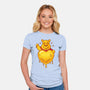 Hunny Heart-Womens-Fitted-Tee-erion_designs