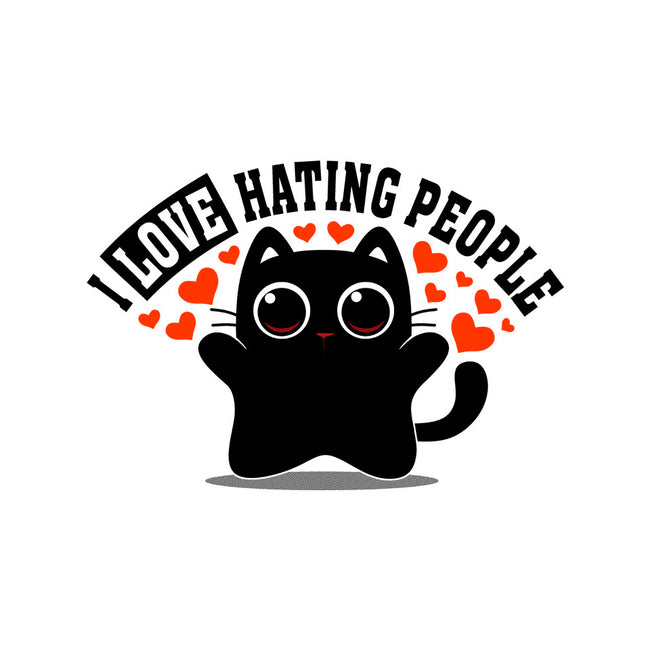 I Love Hating People-None-Adjustable Tote-Bag-erion_designs