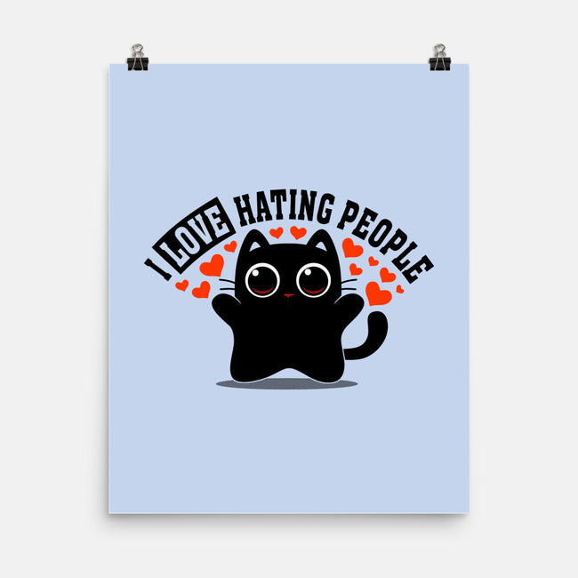 I Love Hating People-None-Matte-Poster-erion_designs