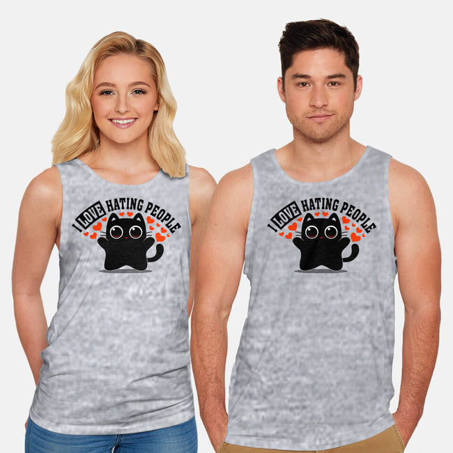 I Love Hating People-Unisex-Basic-Tank-erion_designs