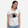 I Love Hating People-Womens-V-Neck-Tee-erion_designs