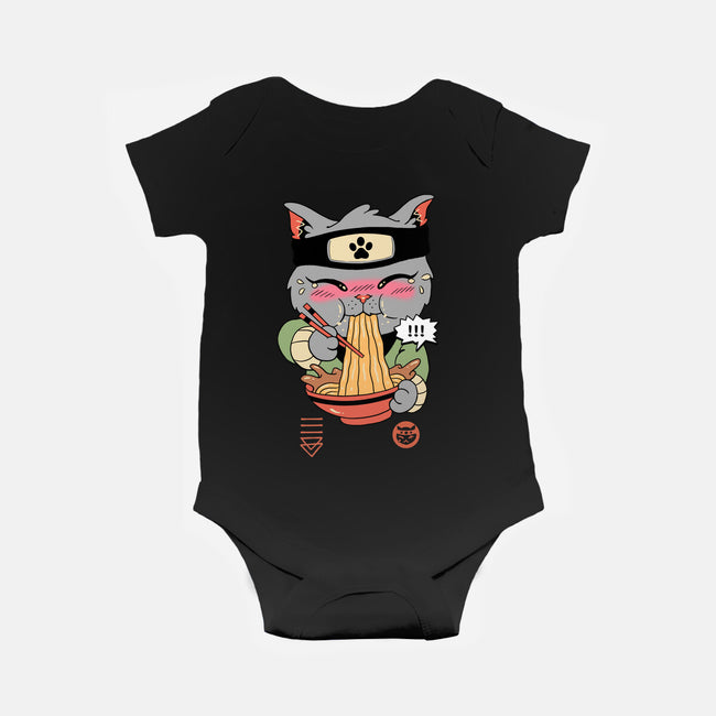 Intense Ramen Meowster-Baby-Basic-Onesie-vp021