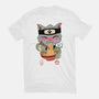 Intense Ramen Meowster-Unisex-Basic-Tee-vp021
