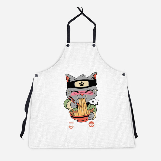 Intense Ramen Meowster-Unisex-Kitchen-Apron-vp021