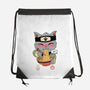 Intense Ramen Meowster-None-Drawstring-Bag-vp021