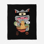Intense Ramen Meowster-None-Fleece-Blanket-vp021