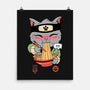 Intense Ramen Meowster-None-Matte-Poster-vp021