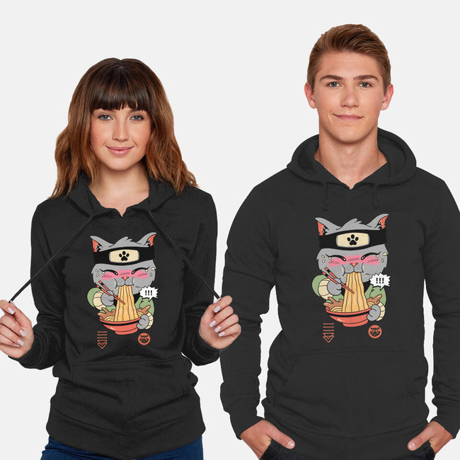 Intense Ramen Meowster-Unisex-Pullover-Sweatshirt-vp021