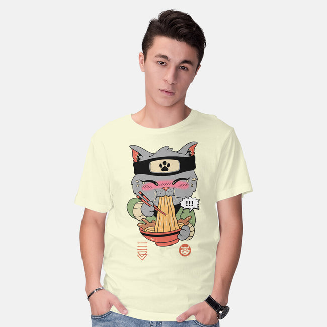 Intense Ramen Meowster-Mens-Basic-Tee-vp021