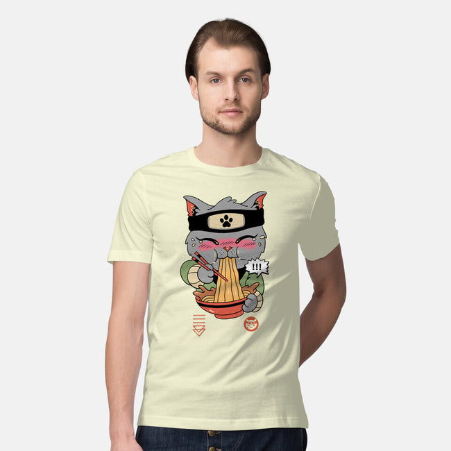 Intense Ramen Meowster-Mens-Premium-Tee-vp021