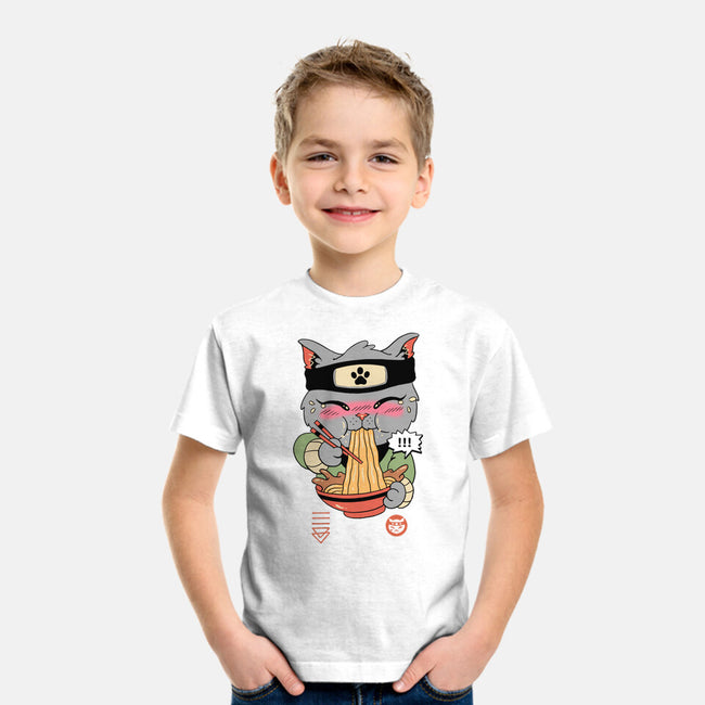 Intense Ramen Meowster-Youth-Basic-Tee-vp021
