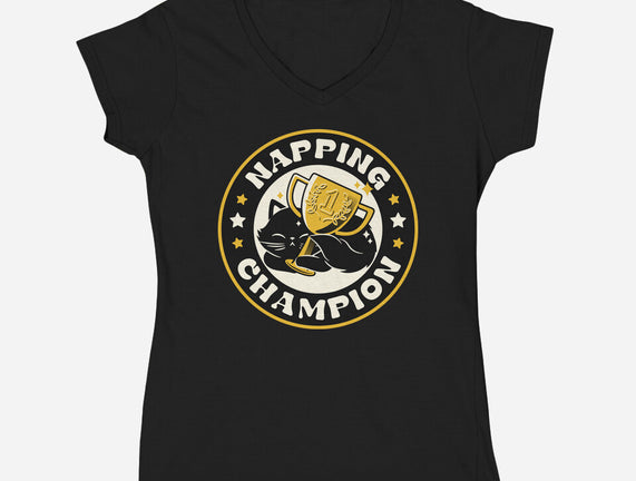 Napping Champion Cat