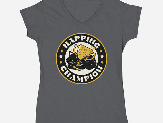 Napping Champion Cat