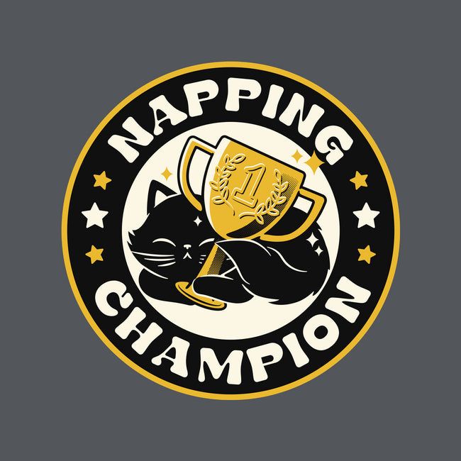 Napping Champion Cat-None-Basic Tote-Bag-tobefonseca