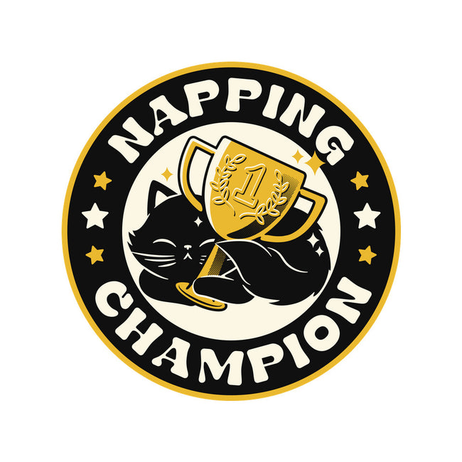 Napping Champion Cat-None-Basic Tote-Bag-tobefonseca