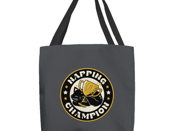 Napping Champion Cat
