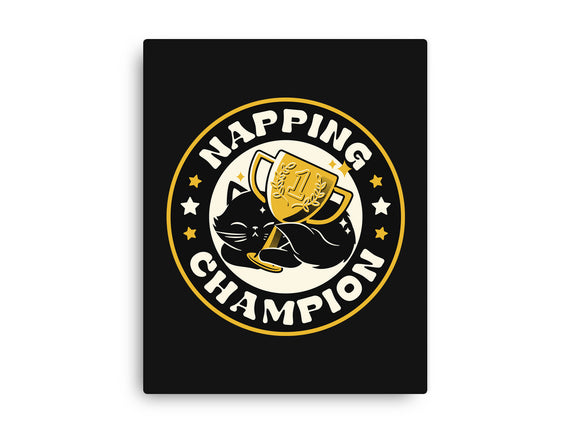 Napping Champion Cat