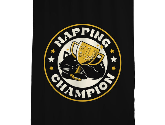 Napping Champion Cat