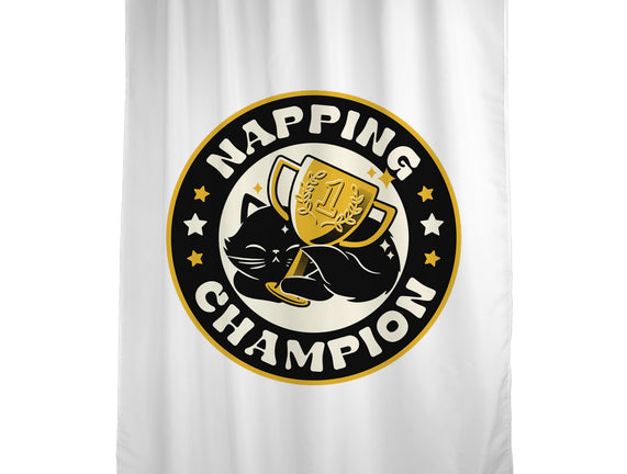 Napping Champion Cat
