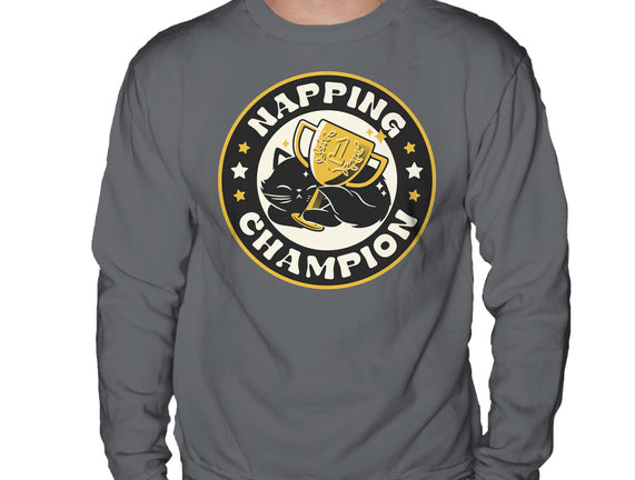 Napping Champion Cat