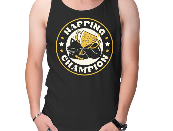 Napping Champion Cat
